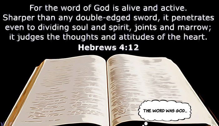 the word of God...