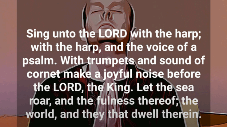 Sing a new song to the&nbsp;Lord…